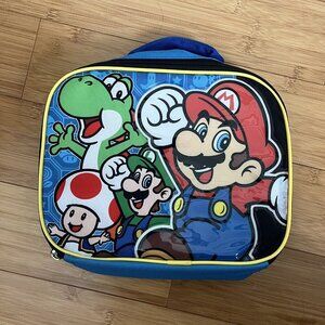 SUPER MARIO BROS. LUIGI YOSHI‎ Kids BPA-Free Insulated Lunch Tote Bag Box